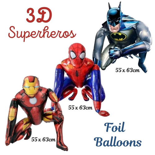 spiderman-batman-ironman-balloons