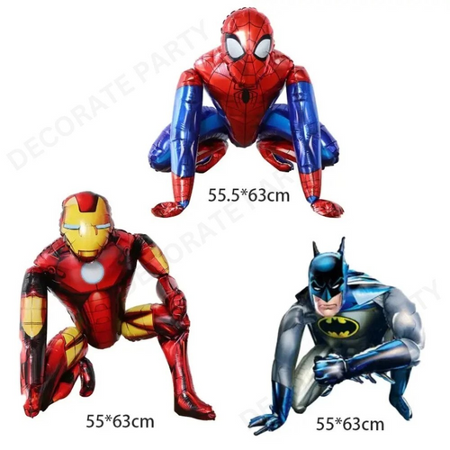 spiderman-batman-ironman-balloons