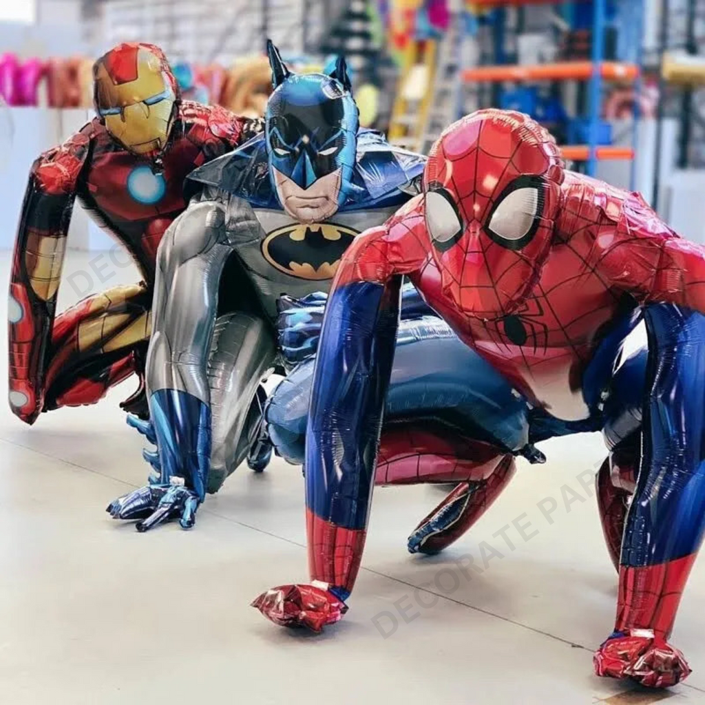 spiderman-batman-ironman-balloons
